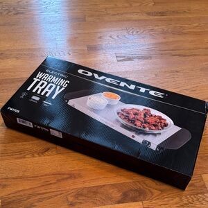 Ovente Black Electric Warming Tray